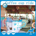 Lino supplier carnival used amusement park equipment games! Fiberglass rotating tea cup coffee cup rides for sale